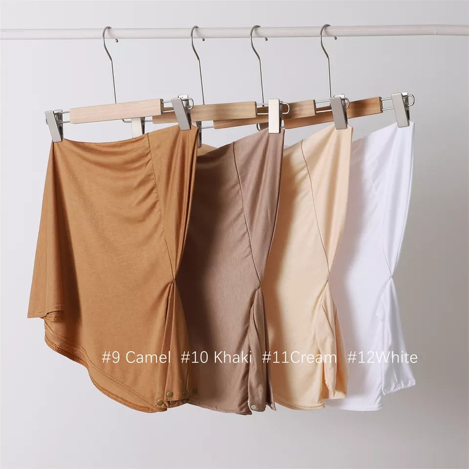 Instant Hijab Adjustable Undercap Full Neck Coverage