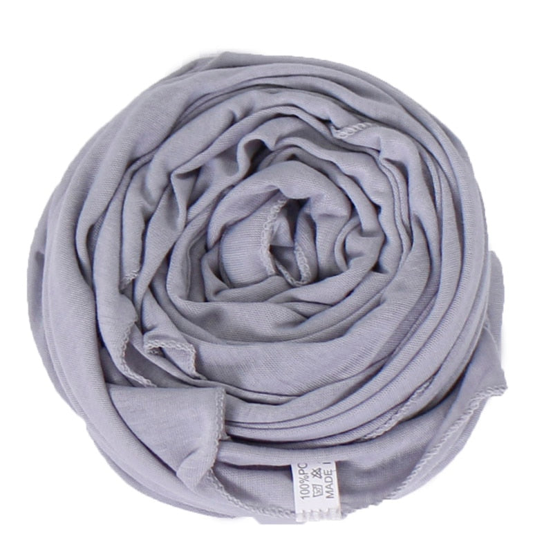 Solid Modal Jersey Hijab