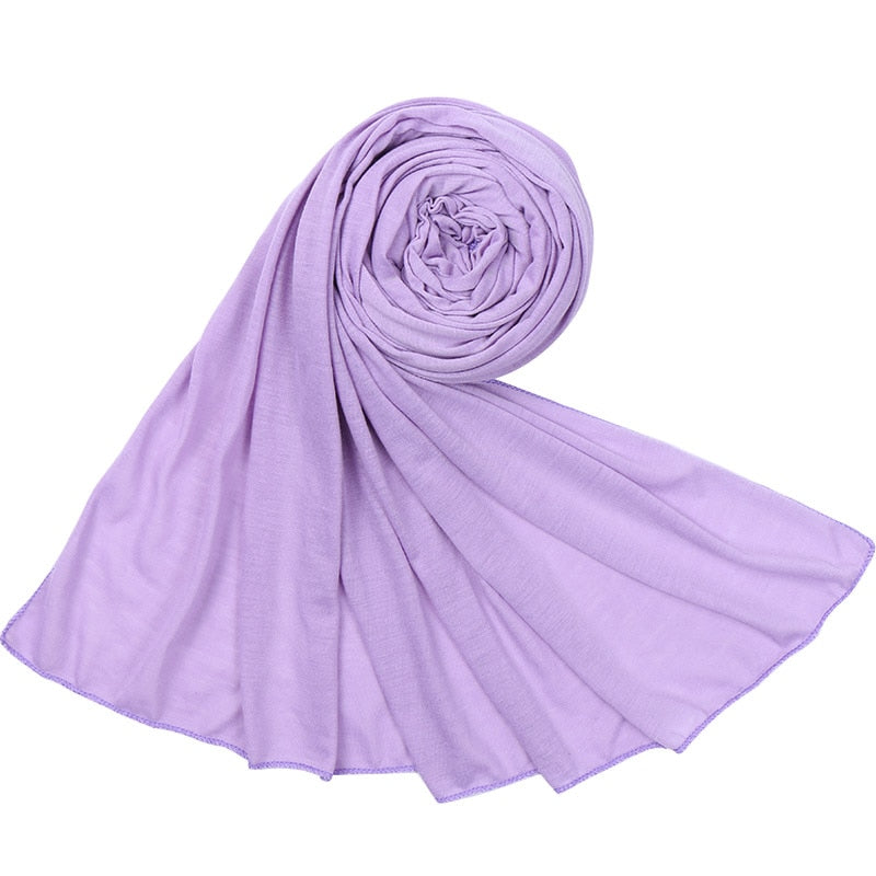 Solid Modal Jersey Hijab
