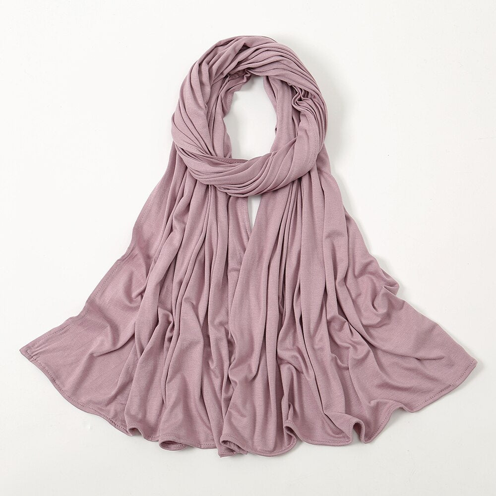 Soft Stretchy Premium Jersey Hijab - Premium Quality for Comfort and Style
