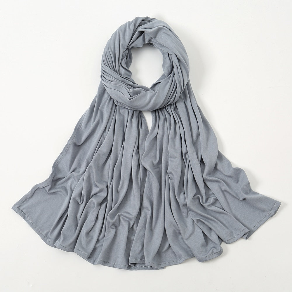 Soft Stretchy Premium Jersey Hijab - Premium Quality for Comfort and Style