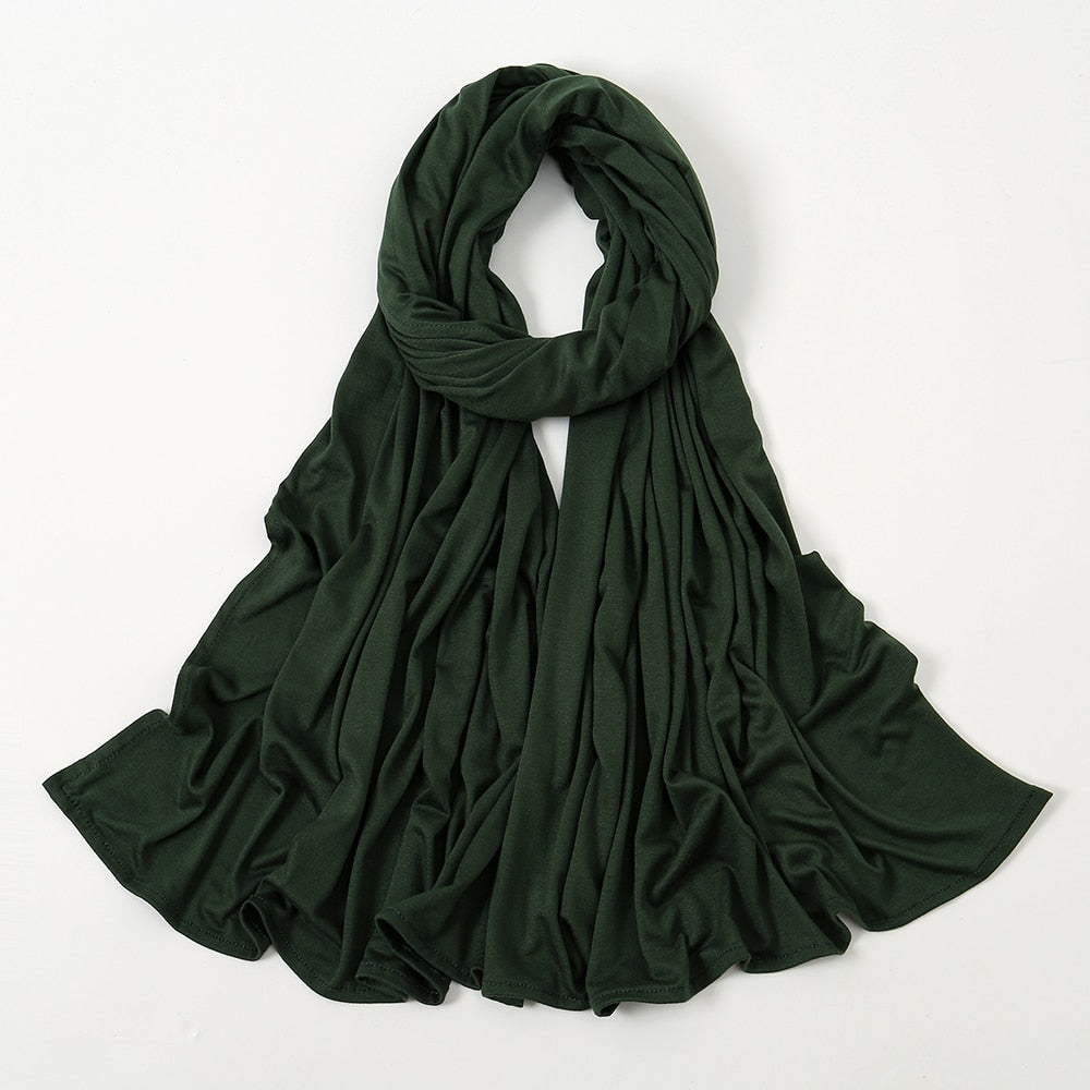 Soft Stretchy Premium Jersey Hijab - Premium Quality for Comfort and Style