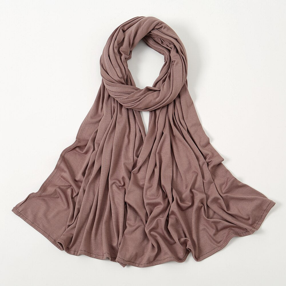 Soft Stretchy Premium Jersey Hijab - Premium Quality for Comfort and Style
