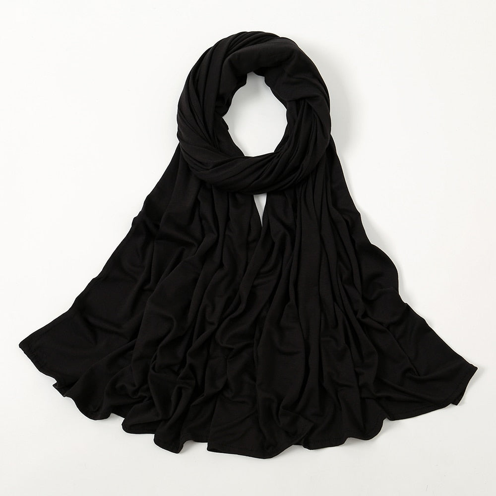 Soft Stretchy Premium Jersey Hijab - Premium Quality for Comfort and Style