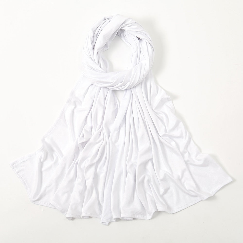 Soft Stretchy Premium Jersey Hijab - Premium Quality for Comfort and Style