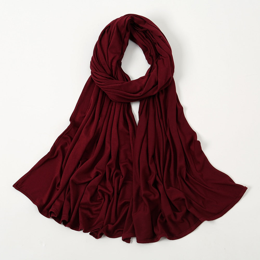 Soft Stretchy Premium Jersey Hijab - Premium Quality for Comfort and Style