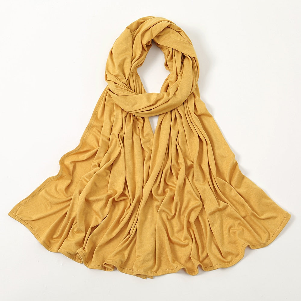 Soft Stretchy Premium Jersey Hijab - Premium Quality for Comfort and Style