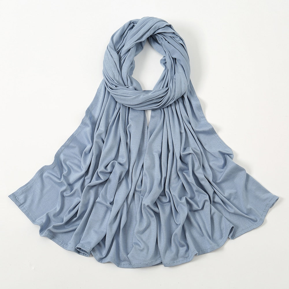 Soft Stretchy Premium Jersey Hijab - Premium Quality for Comfort and Style