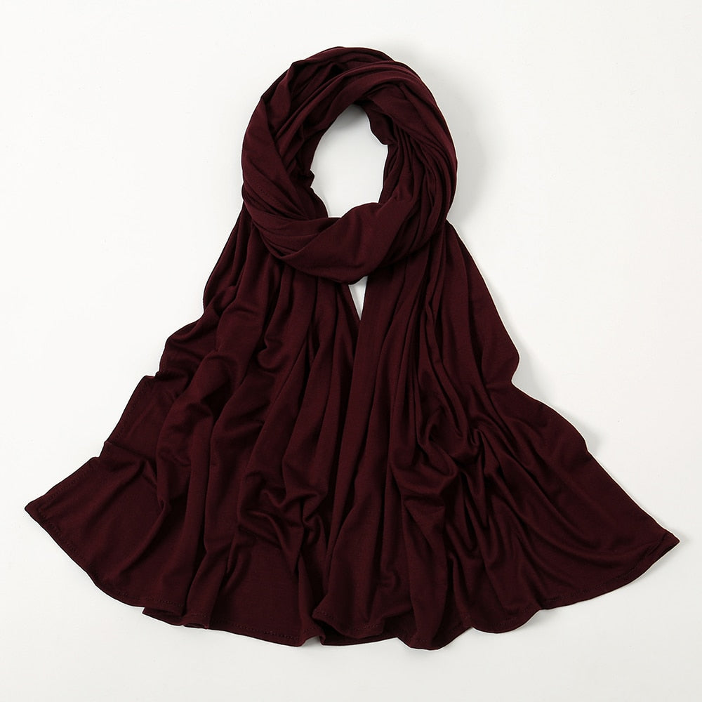 Soft Stretchy Premium Jersey Hijab - Premium Quality for Comfort and Style