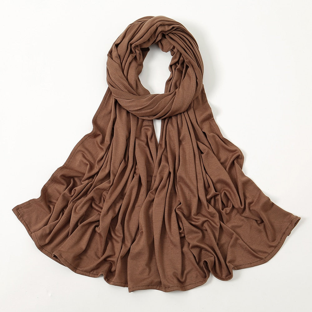 Soft Stretchy Premium Jersey Hijab - Premium Quality for Comfort and Style
