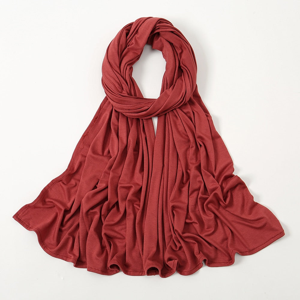 Soft Stretchy Premium Jersey Hijab - Premium Quality for Comfort and Style