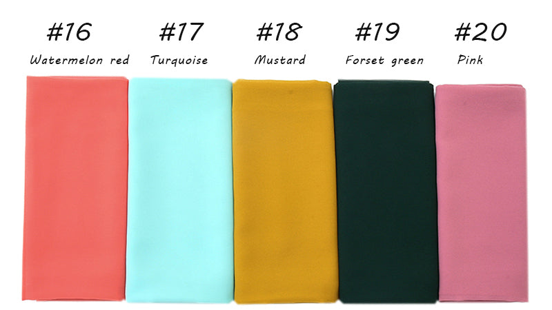 Premium Chiffon All Colors