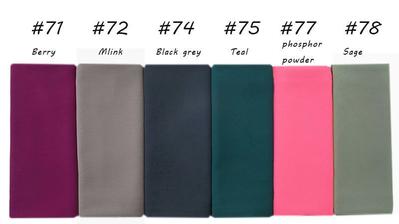 Premium Chiffon All Colors