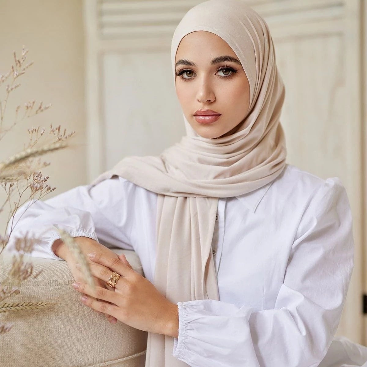 Soft Stretchy Premium Jersey Hijab - Premium Quality for Comfort and Style