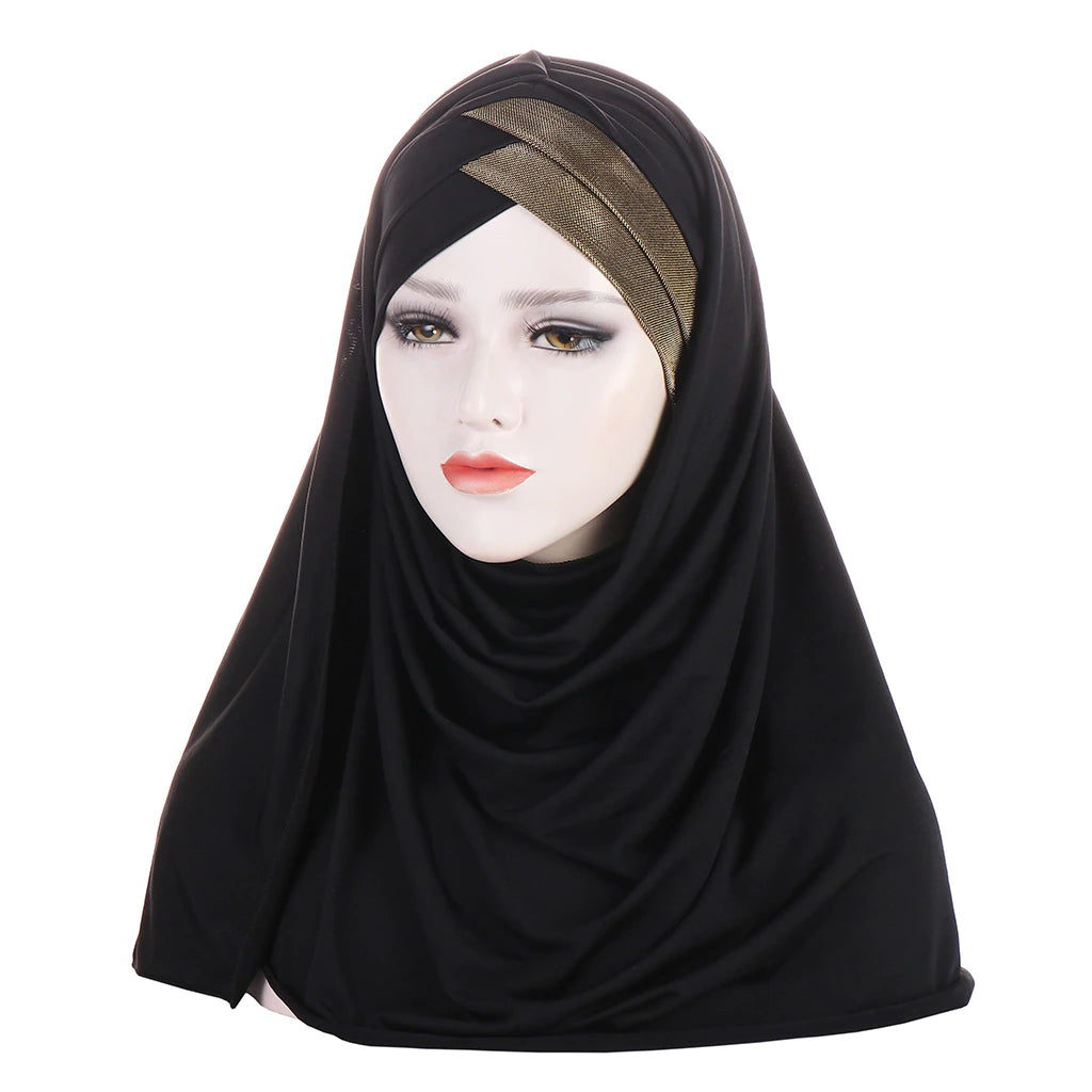 Instant Jersey Glitter Hijab