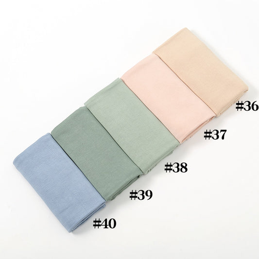 Soft Stretchy Premium Jersey Hijab - Pastels