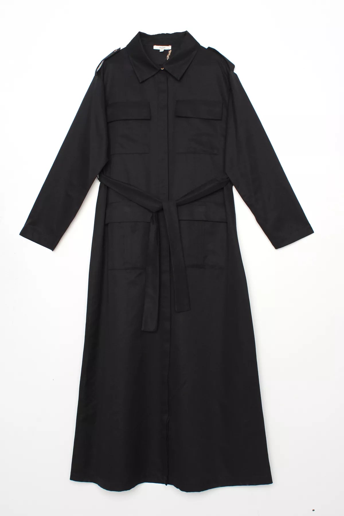 Modest Casual Abaya - Black