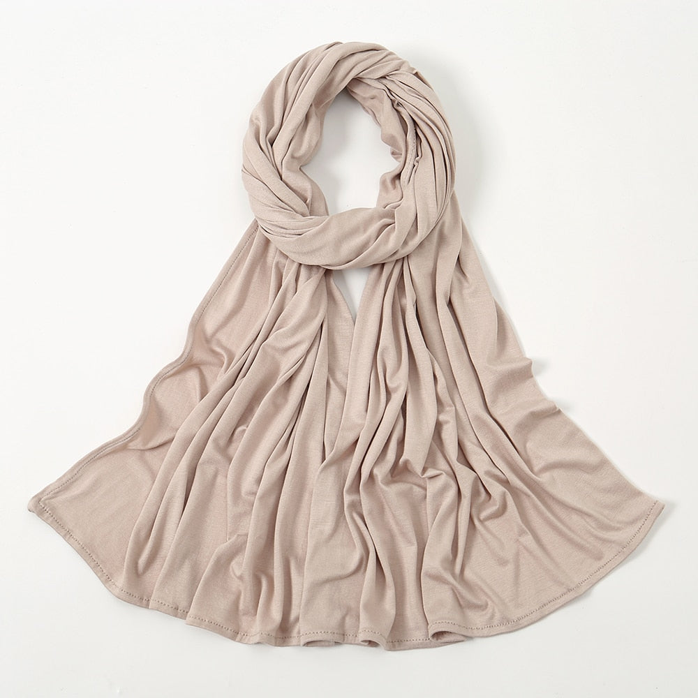 Soft Stretchy Premium Jersey Hijab - Neutrals